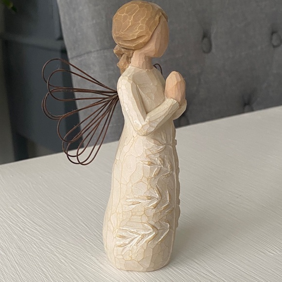 Willow Tree Angel Figurine A Tree, A Prayer with Wings Strength Beauty Peace - Picture 5 of 10